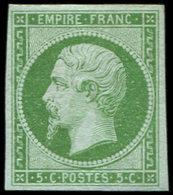 * EMPIRE NON DENTELE 12    5c. Vert, TB. C - 1853-1860 Napoleon III