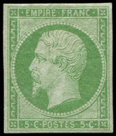 * EMPIRE NON DENTELE 12a   5c. Vert-jaune, TB. C - 1853-1860 Napoleone III