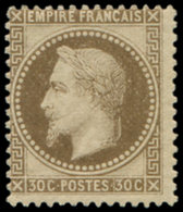 * EMPIRE LAURE 30   30c. Brun, Centrage Courant, Frais Et TB - 1863-1870 Napoleon III With Laurels