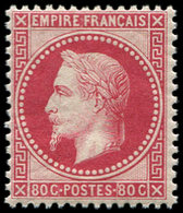 ** EMPIRE LAURE 32   80c. Rose, Fraîcheur Postale, Superbe - 1863-1870 Napoleon III With Laurels