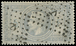 EMPIRE LAURE 33    5f. Violet-gris, Oblitéré ANCRE, TB. Br - 1863-1870 Napoleon III With Laurels