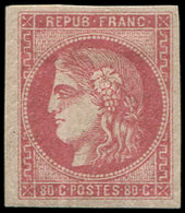 * EMISSION DE BORDEAUX 49a  80c. Rose Clair, Frais Et TB - 1870 Bordeaux Printing