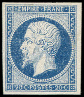 (*) ESSAIS  14A : 20c. Bleu, T I, Non Signalé, TB - Other & Unclassified