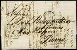 Let LETTRES SANS TIMBRE ET DOCUMENTS DIVERS Càd LS JY 2 1850 S. Lettre De LONDRES 2 Juillet 1850, Càd ANGL CALAIS 3/7/50 - Other & Unclassified