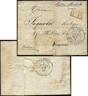 Let BALLONS MONTES Càd R. De Bondy 23/9/70 S. LAC Avec Griffe "Garde Mobile" Et P.P, Arr. VANNES 23/10, TB - Guerra Del 1870