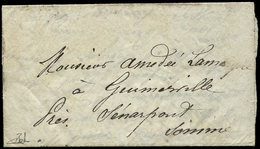 Let BALLONS MONTES Lettre Manuscrite Du 27/9/70 Pour SENARPONT SOMME, PLI CONFIE Des ETATS UNIS, TB - Guerra Del 1870