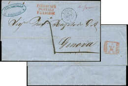 Let POSTE MARITIME Càd VATICAN 8/9/( 56) Sur LAC, Arr. GENES Le 9/9, TB - Maritime Post