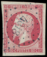 BUREAUX FRANCAIS A L'ETRANGER N°17B Oblitéré PC 4018 De VARNA, TB - 1849-1876: Classic Period
