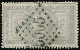 LETTRES ET OBLITERATIONS D'ALGERIE N°33 Obl. GC 5005 D'ALGER, Défx, B/TB - 1849-1876: Periodo Classico