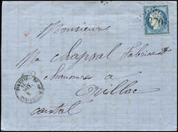 Let LETTRES ET OBLITERATIONS D'ALGERIE N°60C Obl. GC 5070 S. LAC, Càd ST DENIS-DU-SIG 4/11/75, TB - 1849-1876: Periodo Classico