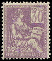 ** EMISSIONS DU XXème SIECLE 115   Mouchon, 30c. Violet, Bon Centrage, TTB - Unused Stamps