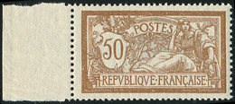 ** EMISSIONS DU XXème SIECLE 120   Merson, 50c. Brun Et Gris, Bdf Et Très Bien Centré, TTB - Unused Stamps
