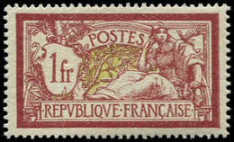 ** EMISSIONS DU XXème SIECLE 121   Merson,  1f. Lie De Vin Et Olive, Bon Centrage, TB - Unused Stamps