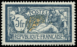 ** EMISSIONS DU XXème SIECLE 123   Merson,  5f. Bleu Et Chamois, Bon Centrage, TB - Unused Stamps