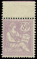 ** EMISSIONS DU XXème SIECLE 128   Mouchon Retouché, 30c. Violet, Bdf, TB - Unused Stamps