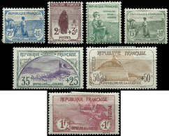 * EMISSIONS DU XXème SIECLE 148/54 1ère Série Orphelins, TB - Unused Stamps