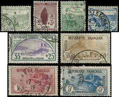 EMISSIONS DU XXème SIECLE 148/55 1ère Série Orphelins, Obl., TB - Unused Stamps