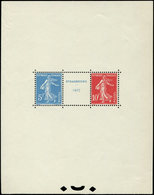 * EMISSIONS DU XXème SIECLE 241/42 Expo Strasbourg, BF N°2, La Paire Avec Intervalle Est **, TB - Unused Stamps