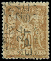 (*) PREOBLITERES 20  Sage, 30c. Brun, 24 SEPT., Pelurage, Aspect TB. Br - 1893-1947