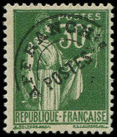 * PREOBLITERES 69  Paix, 30c. Vert, Bon Centrage, TB - 1893-1947