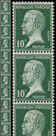 ** ROULETTES 9   Pasteur, 10c. Vert, BANDE De 11, TB - Coil Stamps