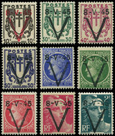 ** TIMBRES DE LIBERATION AIX EN OTHE 1/9 : N°2 Et 6 Adh., TB, Signés Mayer - Liberation