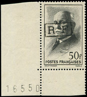 ** TIMBRES DE LIBERATION POITIERS 15 : 50f. Noir, T II, Cdf, TB. C - Liberation