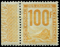 ** COLIS POSTAUX Timbres Pour Tous Colis 23 : 100f. Jaune Clair, Bdf, TB - Andere & Zonder Classificatie