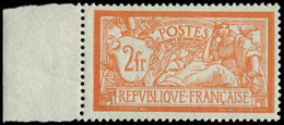 ** VARIETES 145d  Merson,  2f. Orange Et Vert-bleu, SANS Teinte De Fond, Bdf, TTB - Unused Stamps