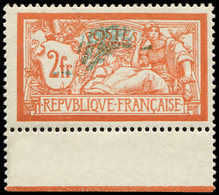 * VARIETES 145f  Merson,  2f. Orange Et Vert-bleu, Centre TRES Déplacé, Bdf, TB - Unused Stamps