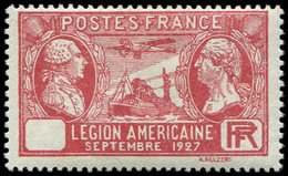 * VARIETES 244b  Légion Américaine, (90c.) Rouge, SANS La Valeur, RR, TB - Unused Stamps