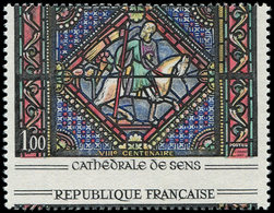 * VARIETES 1427   Sens, PIQUAGE à CHEVAL, TB - Unused Stamps