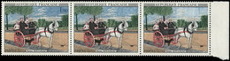 ** VARIETES 1517   Douanier Rousseau, Faciale ABSENTE, Bdf, Allant à Normal Dans Une BANDE De 3, TB - Unused Stamps