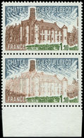 ** VARIETES 2000   Château D'Esquelbecq, Impression DEFECTUEUSE Bdf Tenant à Normale, TB. C - Unused Stamps