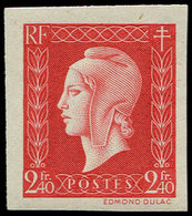 ** NON DENTELES 693   Dulac,  2f.40 Rouge, TB - Unclassified