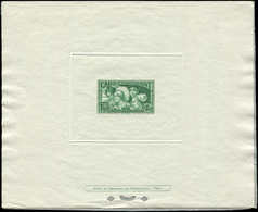 EPREUVES DE LUXE 269   Provinces Françaises, 1f.50 + 3f.50 Vert-jaune, TB - Luxury Proofs