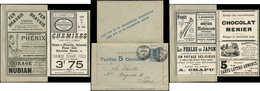 Let ENTIERS POSTAUX Sage, 15c. Bleu, CL Annonces N°J34a, La Missive Ed. N°1, Obl., TB - Altri & Non Classificati