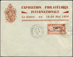 Let LETTRES DU XXe SIECLE N°257A Obl. S. Env. De L'Expo, TB - Lettres & Documents