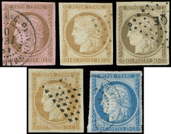 18/20 Et 22/23 Cérès De 1872-77, Obl. Ex. Choisis, TTB - Sonstige & Ohne Zuordnung