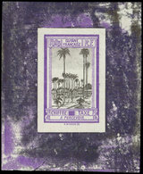 GUYANE Taxe : Type C De 1929, épreuve D'artiste En Violet Et Noir Sans Faciale, TB - Otros & Sin Clasificación