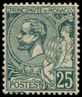 * MONACO 16 : 25c. Vert, Albert Ier, Très Bien Centré Et TB - Used Stamps