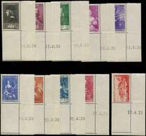 ** MONACO 185/94 : 1ère Série Princes, En Cdf Daté, TB - Used Stamps