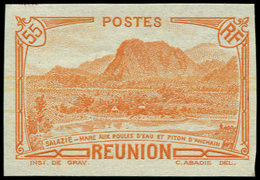 ** REUNION 136Aa : 55c. Brun-orange, NON DENTELE, TB - Other & Unclassified