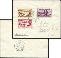 Let SAINT PIERRE ET MIQUELON 170, 171 Et 175 Obl. 1/3/39 S. Env., Arr. En SUISSE Le 25/3, TB - Neufs