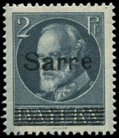 ** SARRE 17B : 2pf. Gris, TB. Br - Unused Stamps