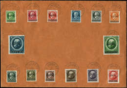 Let SARRE 18 Et 19A/31 Obl. STUNBERG 16/3 S. Grande Env., TB - Unused Stamps