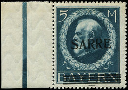 ** SARRE 30 : 5m. Bleu, Bdf, TB. C - Unused Stamps