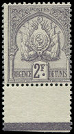 ** TUNISIE 27 : 2f. Violet-gris, Bdf, Fraîcheur Postale, TB - Other & Unclassified