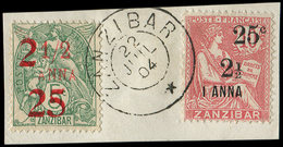 ZANZIBAR 63 Et 64 Obl. Càd 22/7/04 S. Fragt, TB - Used Stamps