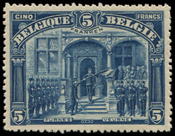 * BELGIQUE 147 : 5f. Bleu, TB - Other & Unclassified